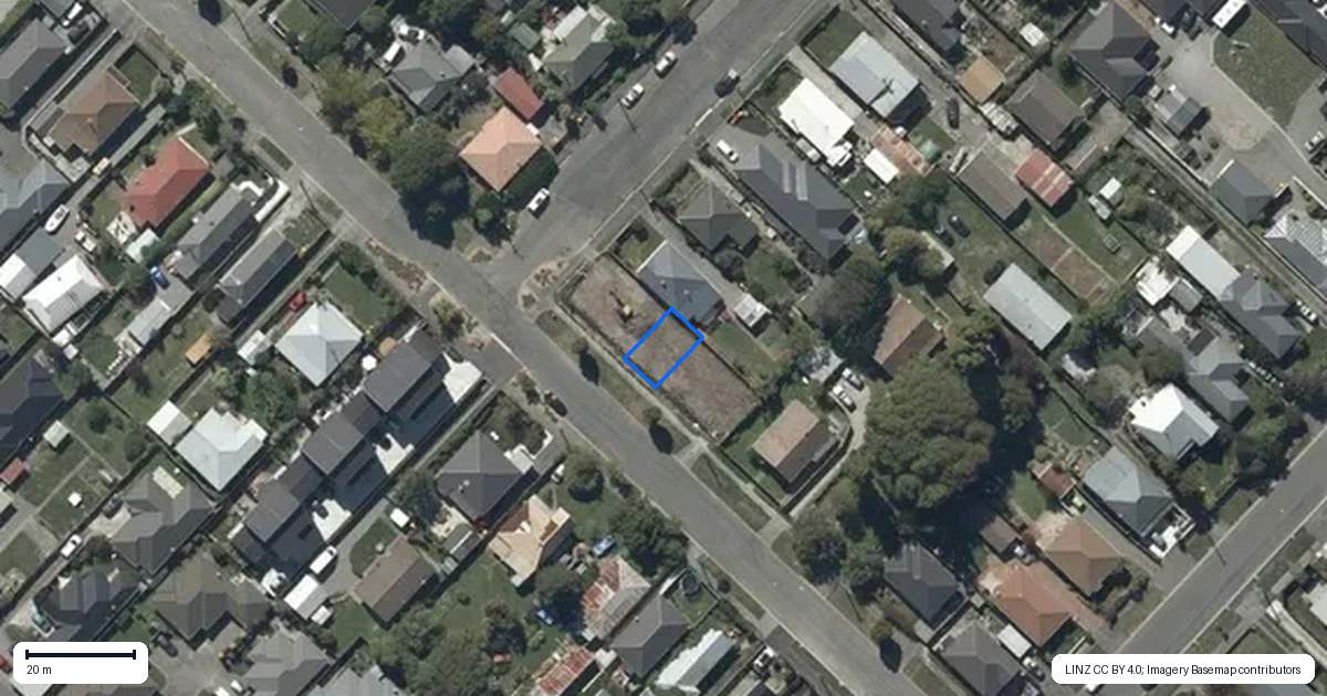 Property context map for 2/37 Wildberry Street, Woolston, Christchurch