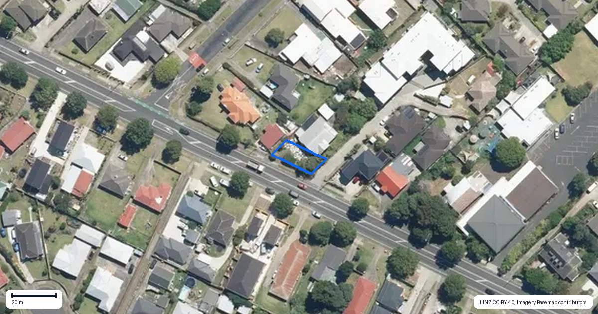 Property context map for 209A Buckland Road, Mangere East, Auckland