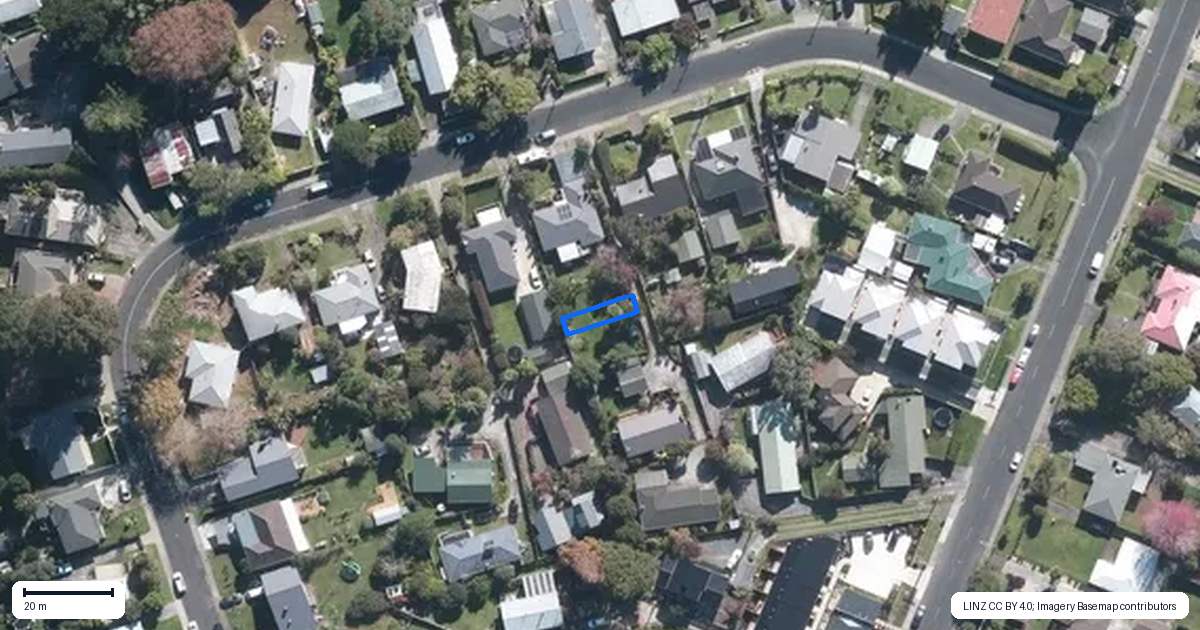 Property context map for 5/11 Paramu Avenue, Birkdale, Auckland