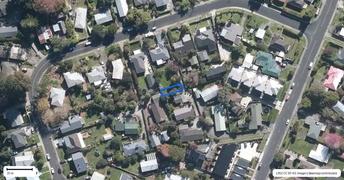 Property context map for 7/11 Paramu Avenue, Birkdale, Auckland