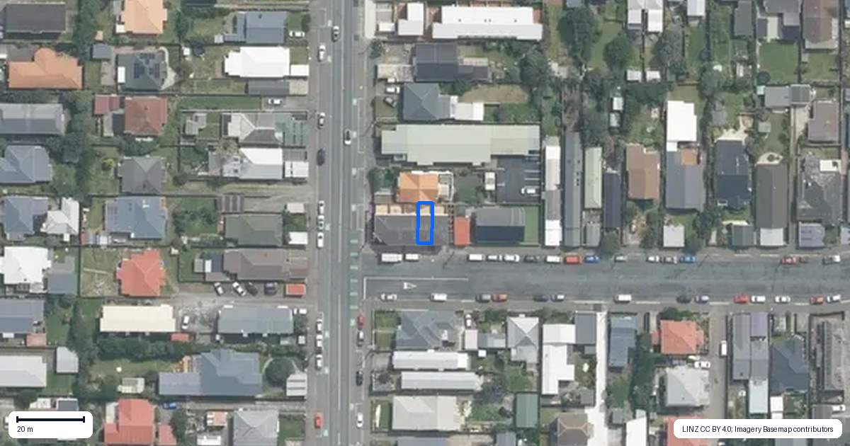Property context map for 140 Apu Crescent, Lyall Bay, Wellington