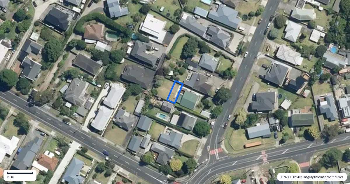 Property context map for 41D Shortt Avenue, Mangere Bridge, Auckland