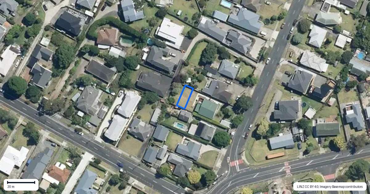 Property context map for 41E Shortt Avenue, Mangere Bridge, Auckland