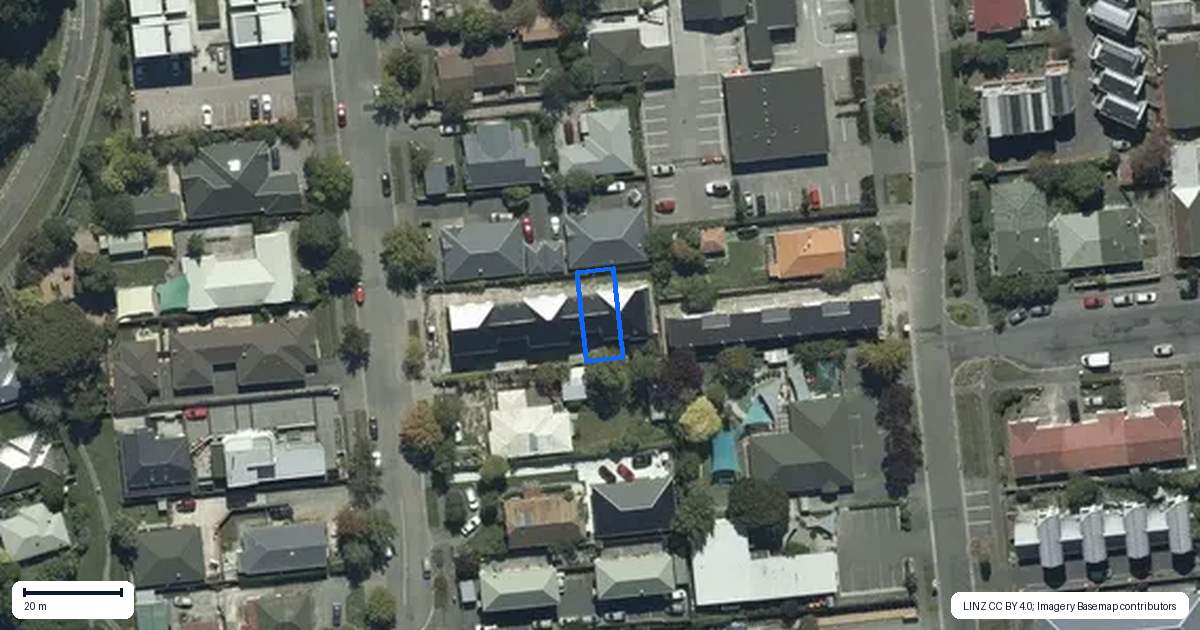 Property context map for 5/106 Rattray Street, Riccarton, Christchurch