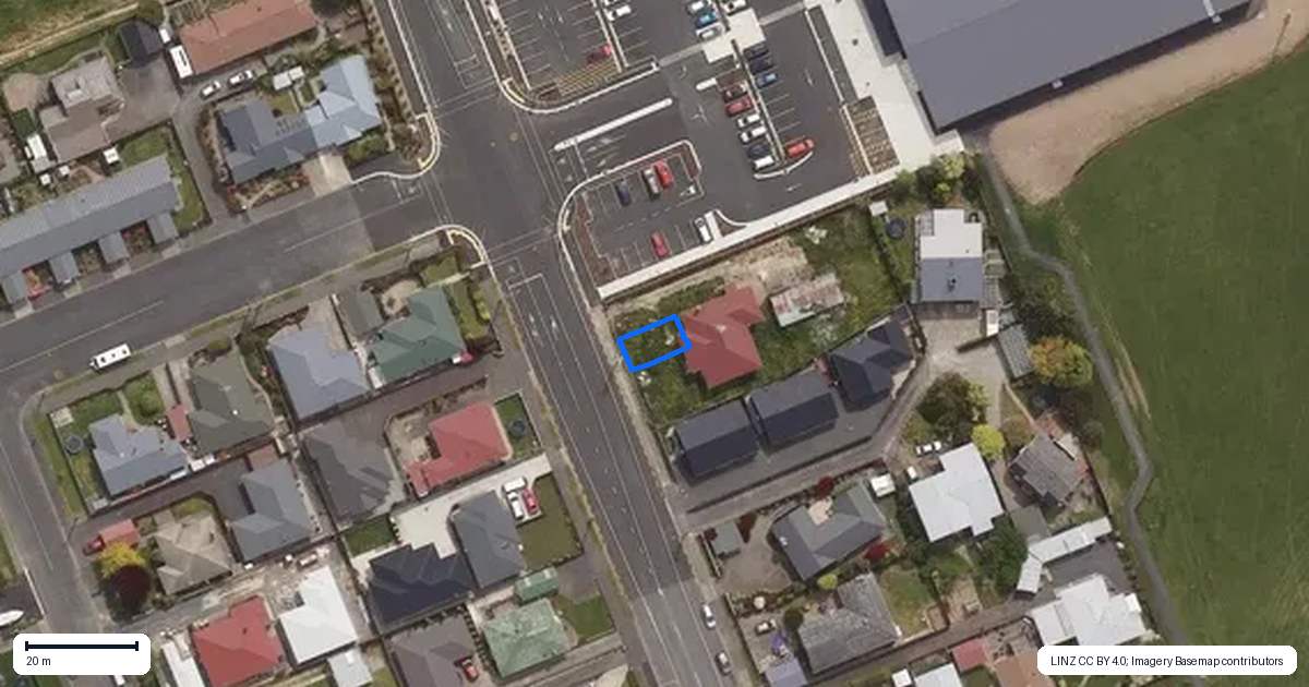 Property context map for 2/213 Gordon Road, Mosgiel