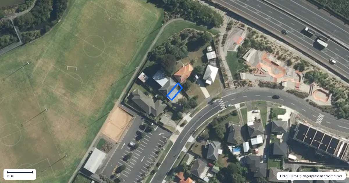 Property context map for 3/21 Valonia Street, New Windsor, Auckland