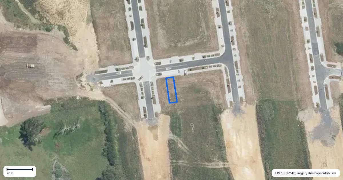 Property context map for 13 Waimarie Drive, Karaka, Papakura