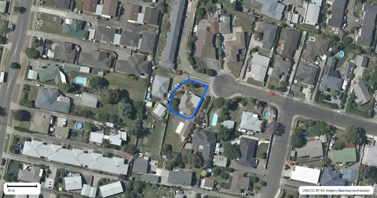 Property context map for 10 Cornwall Road, Taradale, Napier