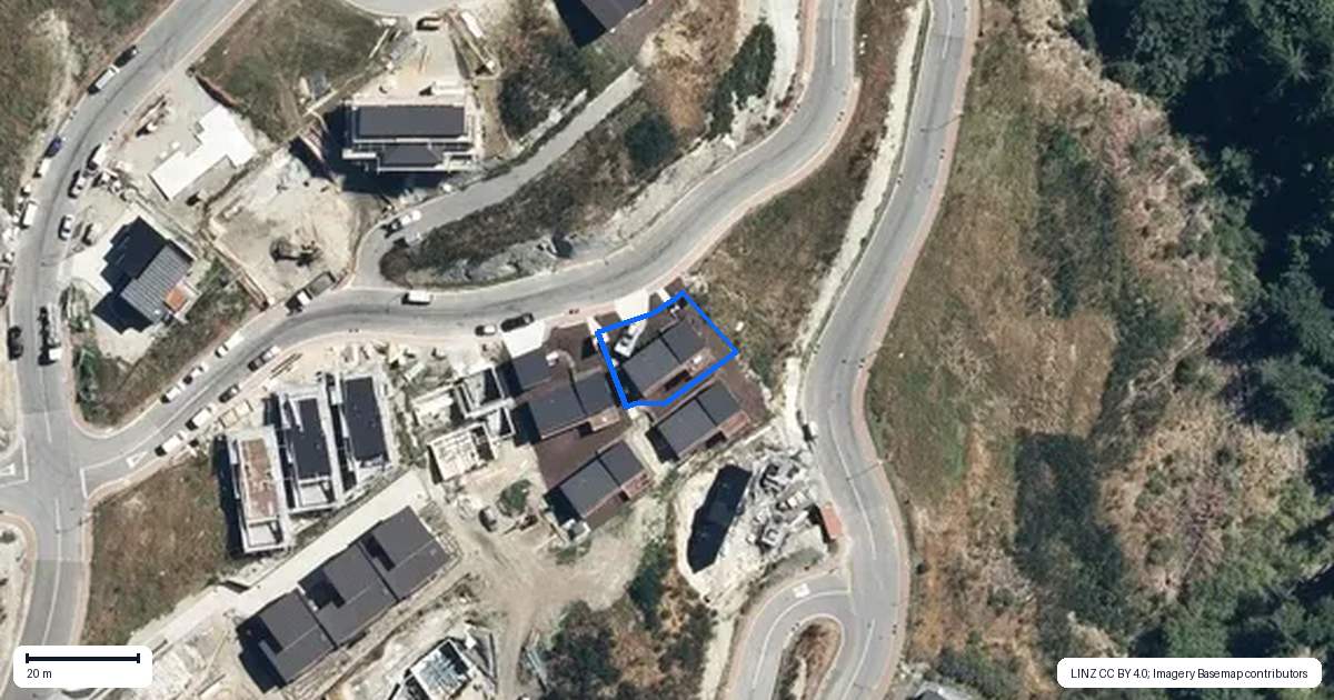 Property context map for 47 Angelo Drive, Queenstown Hill, Queenstown