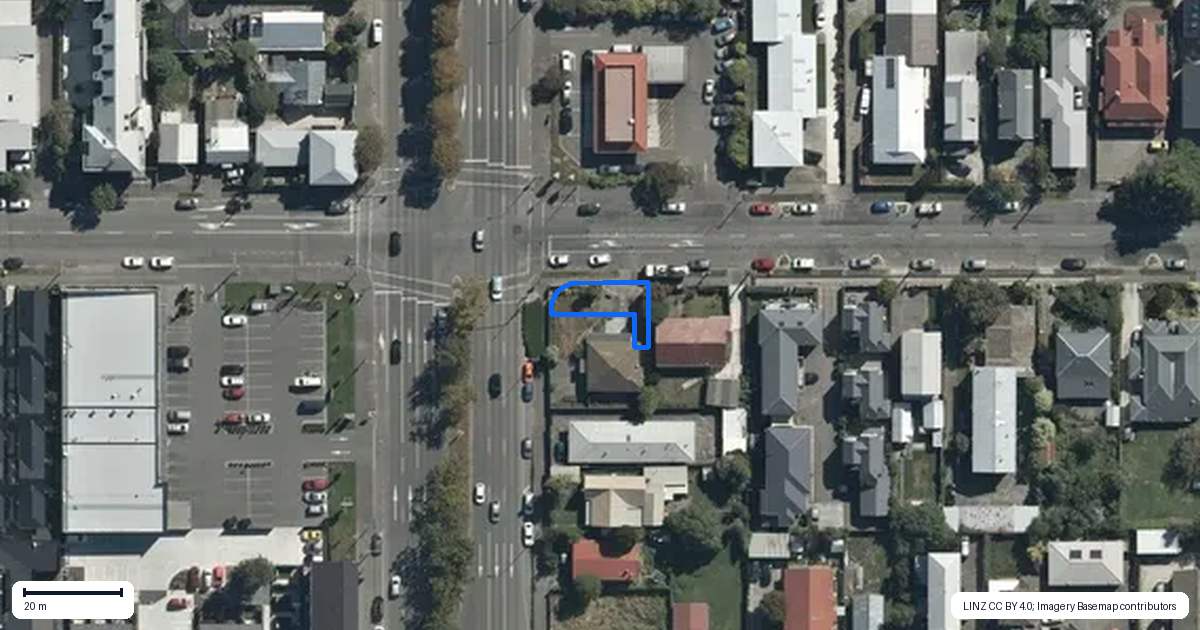 Property context map for 1/138 Fitzgerald Avenue, Christchurch Central, Christchurch