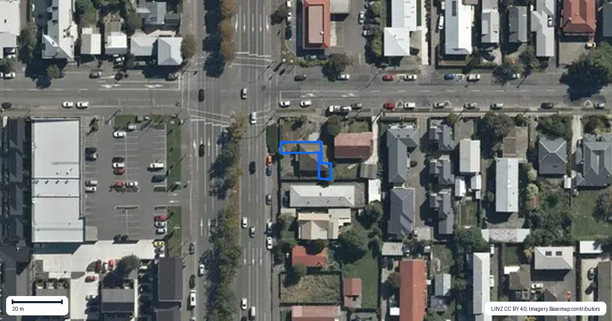 Property context map for 3/138 Fitzgerald Avenue, Christchurch Central, Christchurch