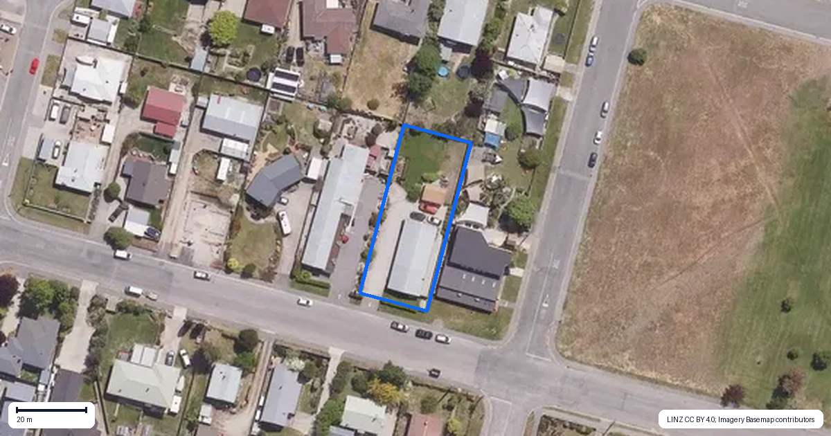 Property context map for 67 Inniscort Street, Cromwell