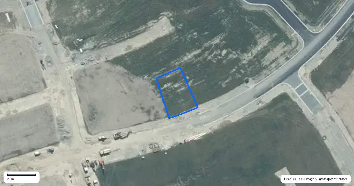 Property context map for 20 Falcons View Drive, Rolleston