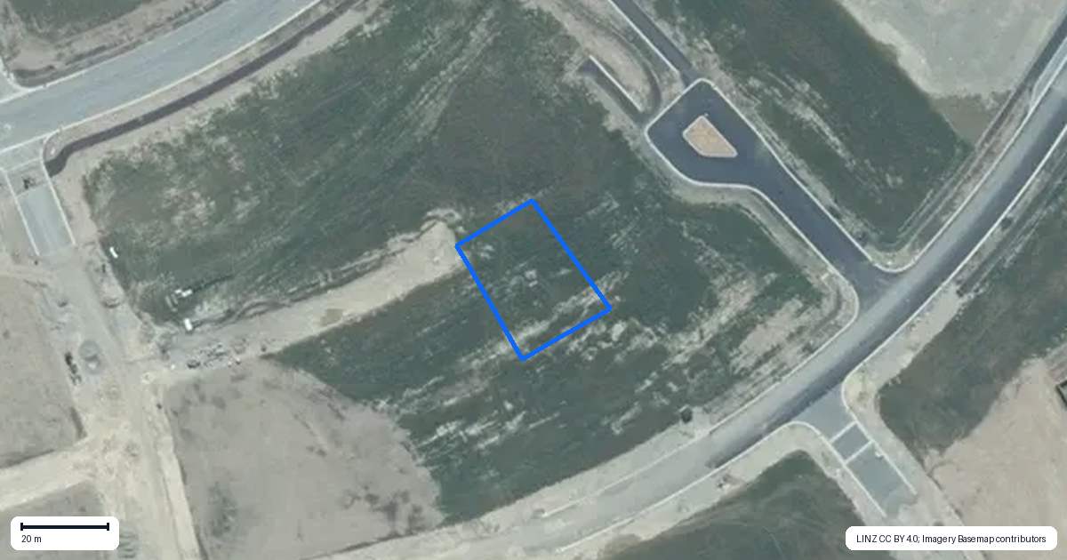 Property context map for 8 Explorer Lane, Rolleston