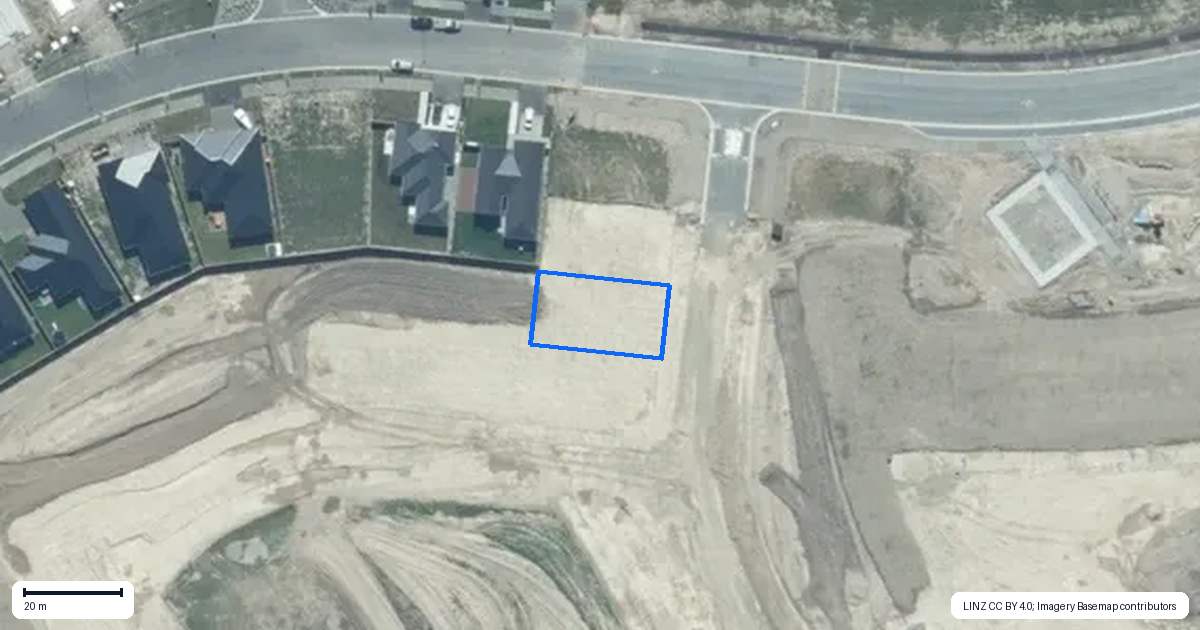 Property context map for 6 Scout Street, Rolleston
