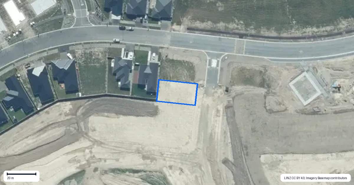 Property context map for 4 Scout Street, Rolleston