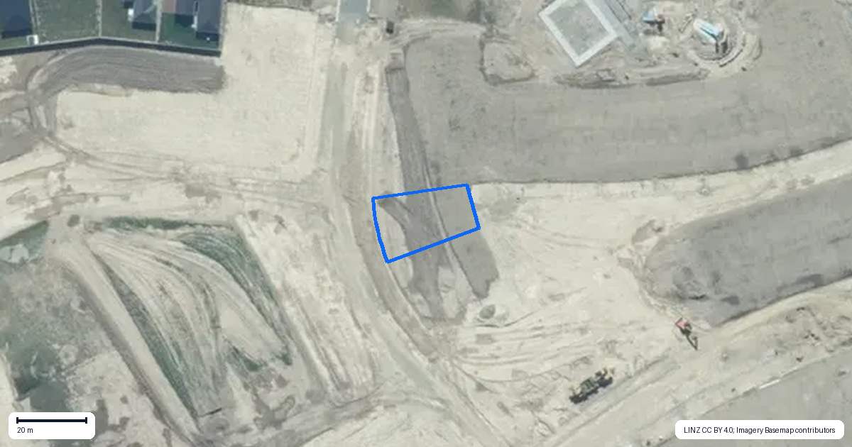 Property context map for 9 Scout Street, Rolleston