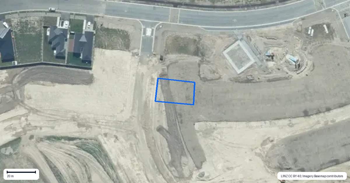 Property context map for 5 Scout Street, Rolleston