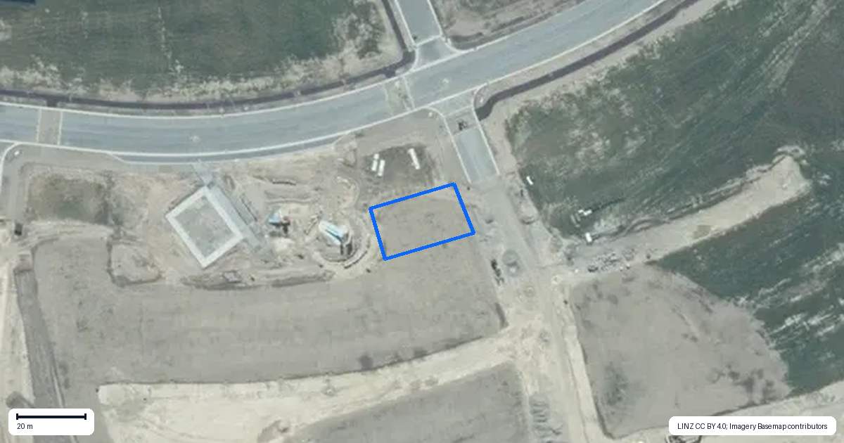 Property context map for 10 Aerial Road, Rolleston