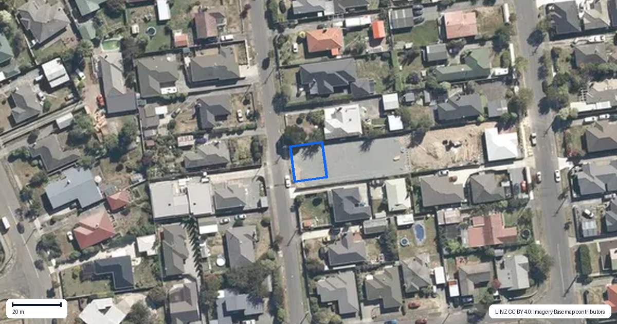 Property context map for 7A Massey Street, Elderslea, Upper Hutt