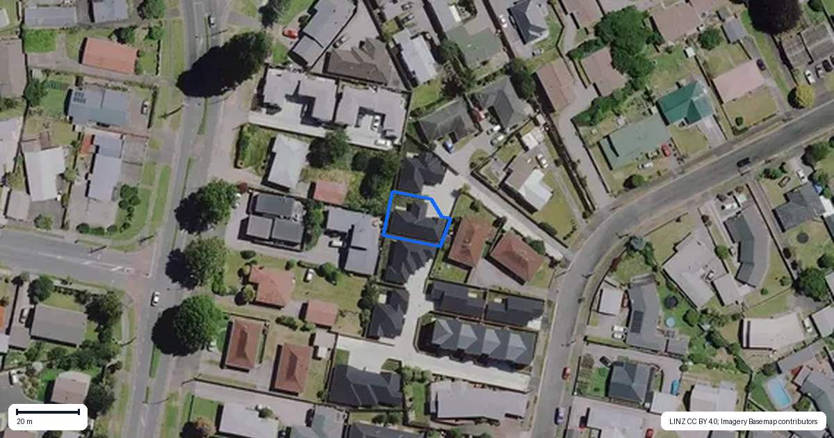 Property context map for 2/67 Ascot Road, Chartwell, Hamilton