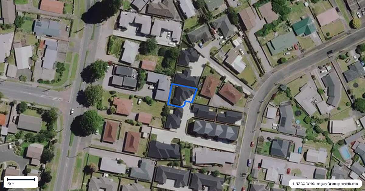 Property context map for 4/63 Ascot Road, Chartwell, Hamilton