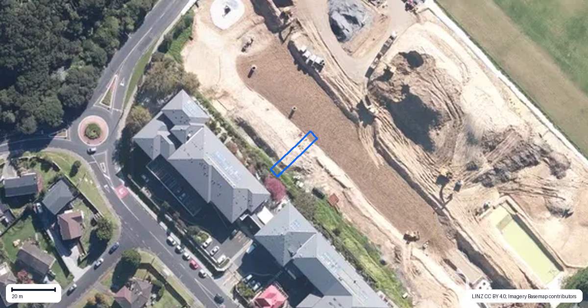 Property context map for 36 Wakaturia Way, Glenfield, Auckland