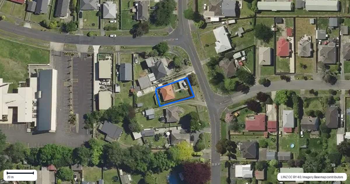 Property context map for 55 Miller Street, Glenholme, Rotorua