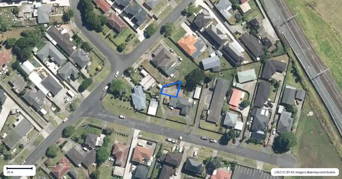 Property context map for 3/8 Gordon Road, Papatoetoe, Auckland