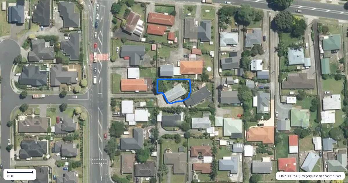 Property context map for 8A Chichester Drive, Rosehill, Papakura