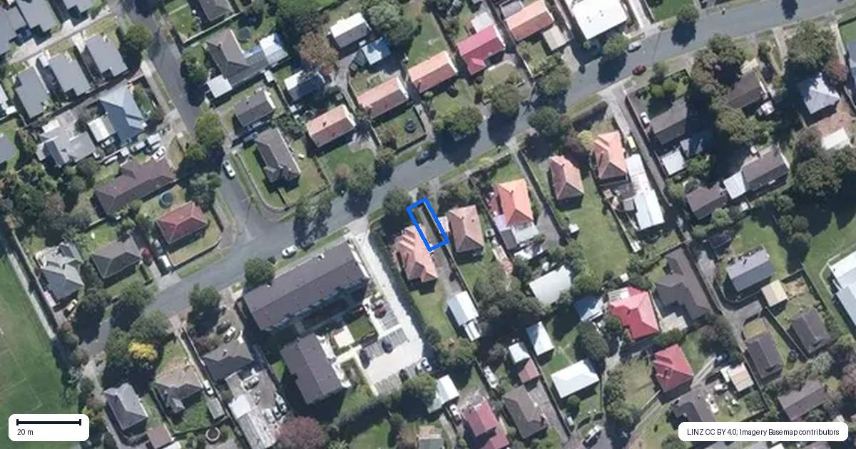 Property context map for 3/52 Taramea Street, Avondale, Auckland