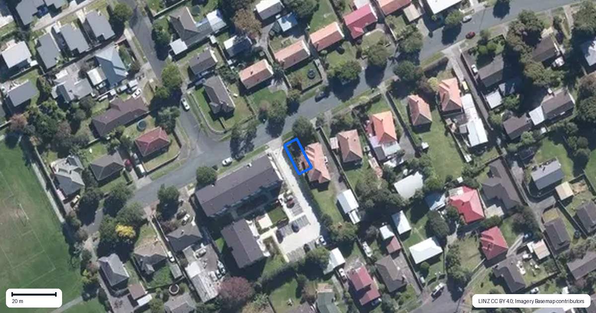 Property context map for 5/52 Taramea Street, Avondale, Auckland