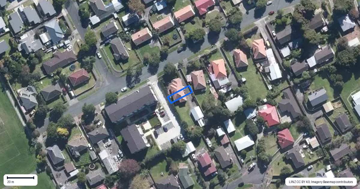 Property context map for 6/52 Taramea Street, Avondale, Auckland