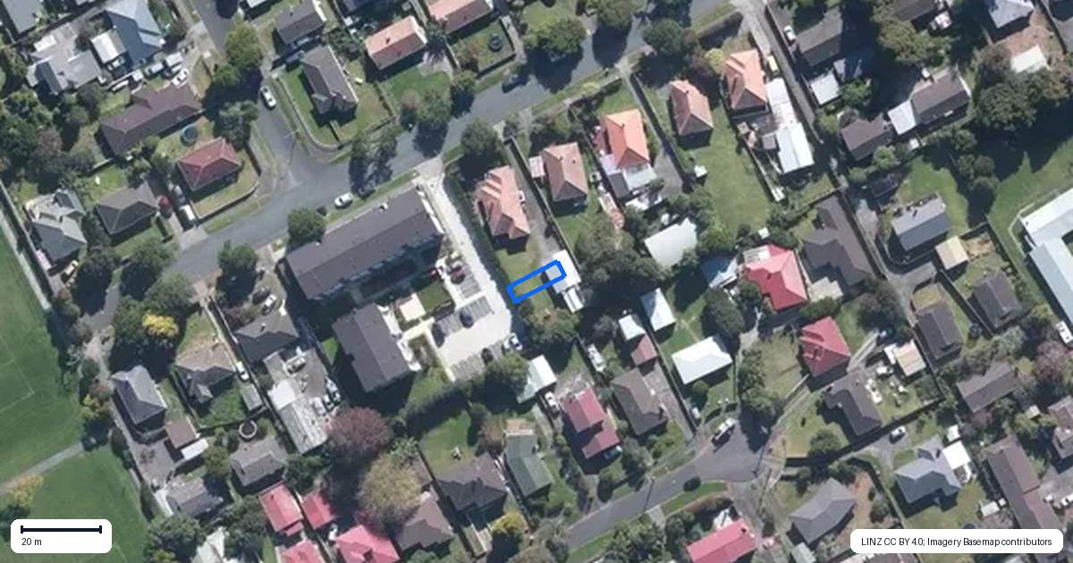 Property context map for 10/52 Taramea Street, Avondale, Auckland
