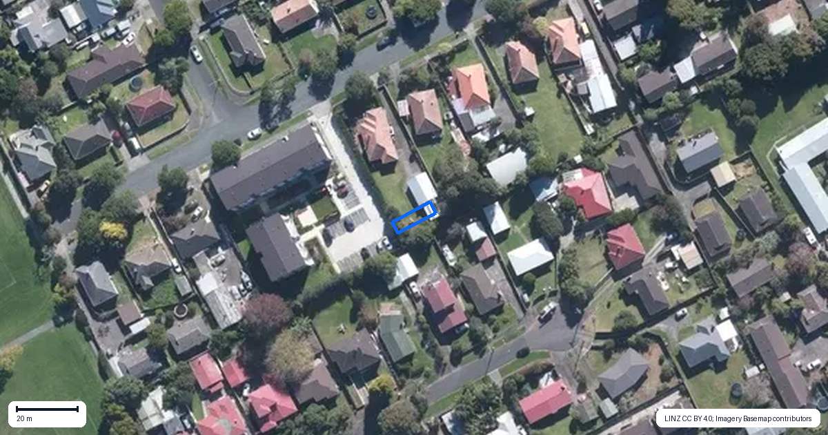 Property context map for 12/52 Taramea Street, Avondale, Auckland