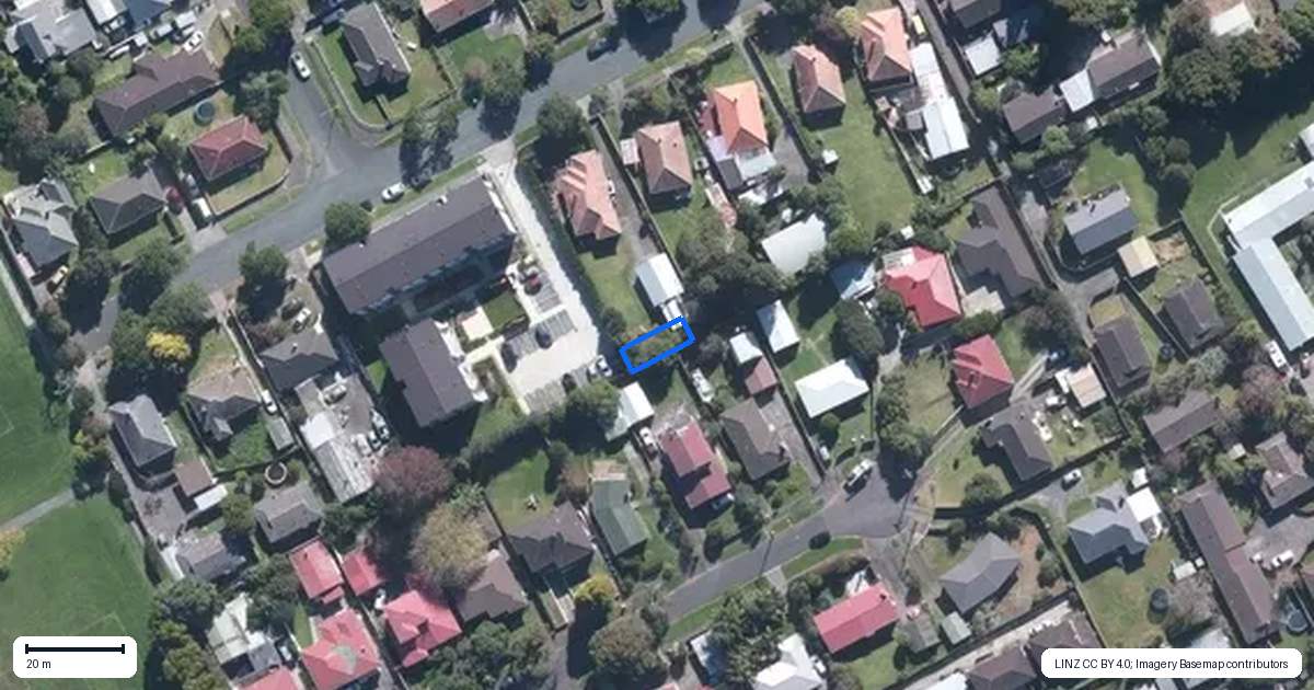 Property context map for 13/52 Taramea Street, Avondale, Auckland