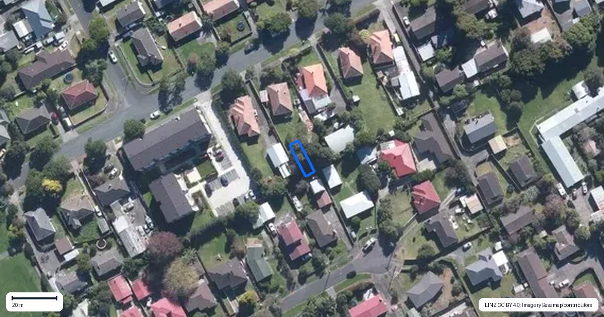 Property context map for 15/52 Taramea Street, Avondale, Auckland