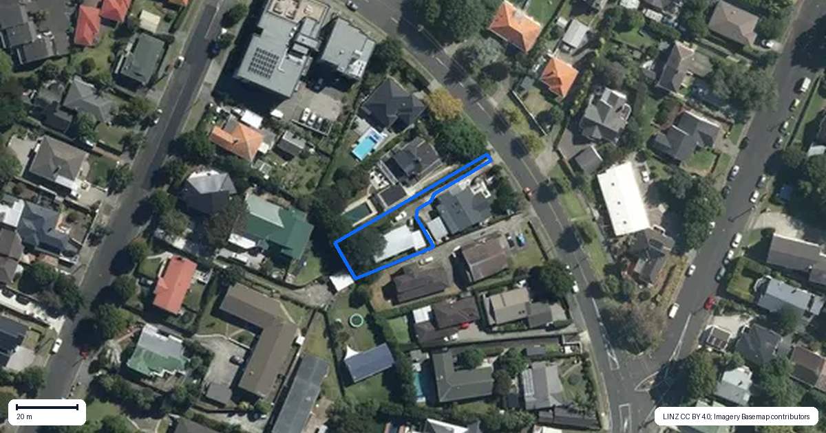 Property context map for 26A Pukerangi Crescent, Ellerslie, Auckland