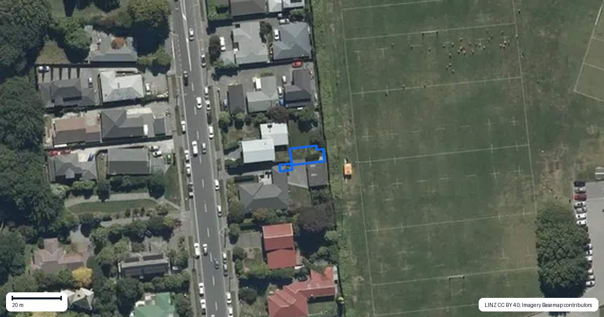 Property context map for 7/122 Waimairi Road, Ilam, Christchurch
