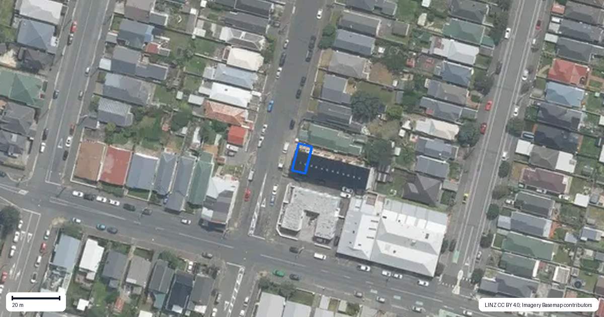 Property context map for 1/35 Yule Street, Kilbirnie, Wellington