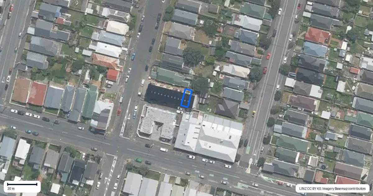 Property context map for 6/35 Yule Street, Kilbirnie, Wellington
