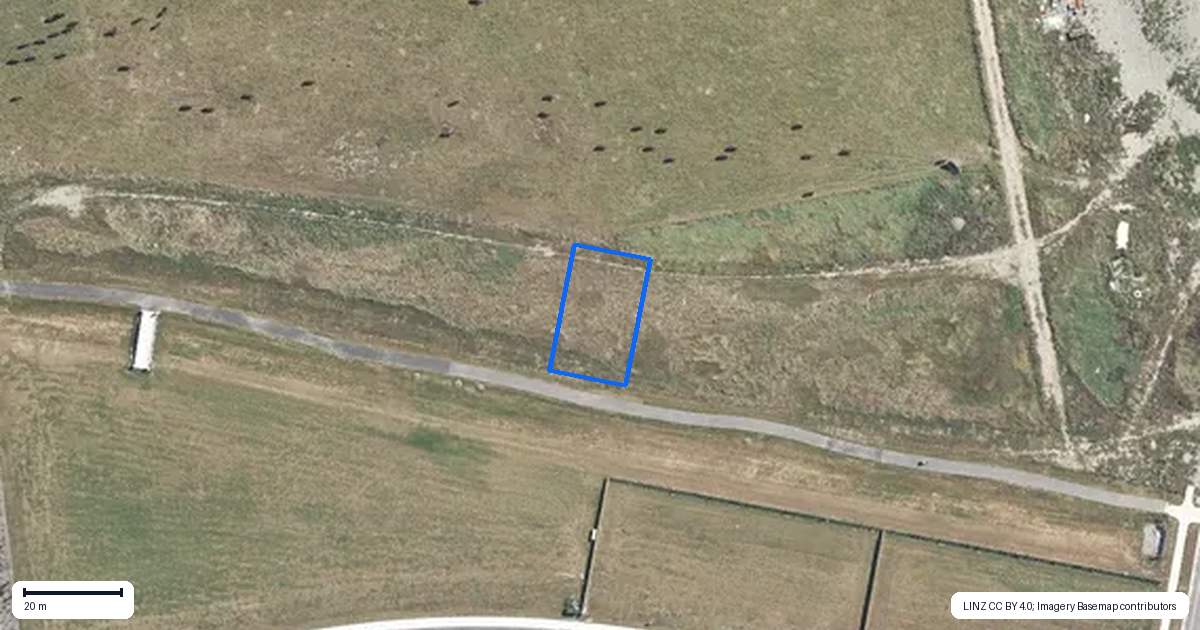 Property context map for 15 William Bell Street, Rangiora