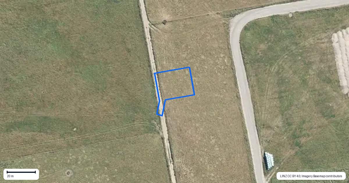 Property context map for 18 Cunningham Street, Rangiora