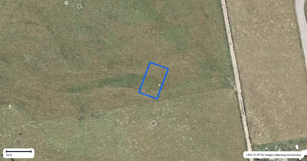 Property context map for 13 Cunningham Street, Rangiora