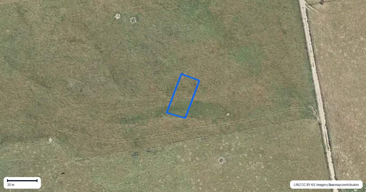 Property context map for 17 Cunningham Street, Rangiora