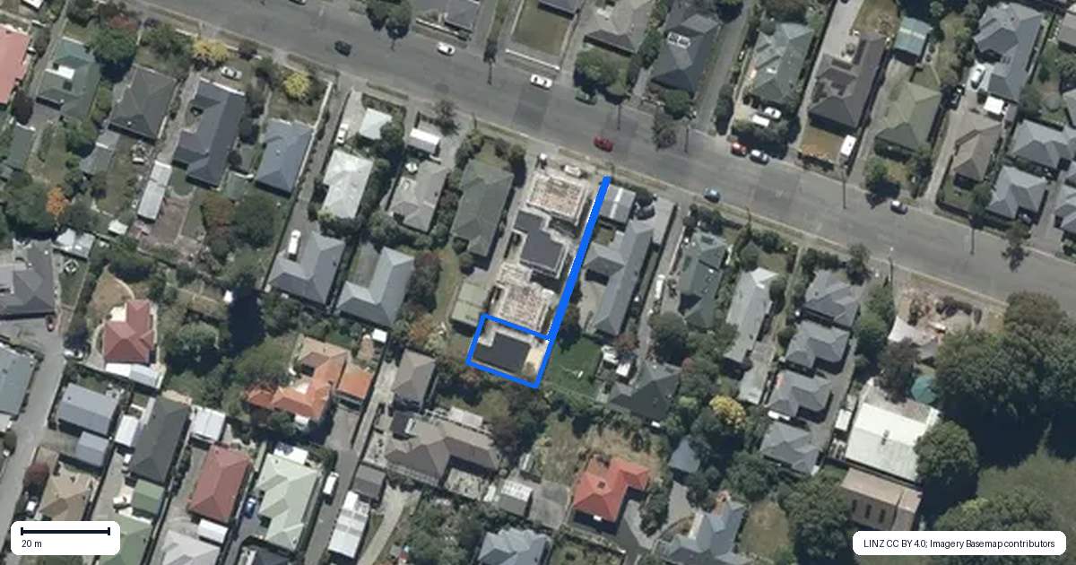 Property context map for 4/59 Staveley Street, Avonhead, Christchurch