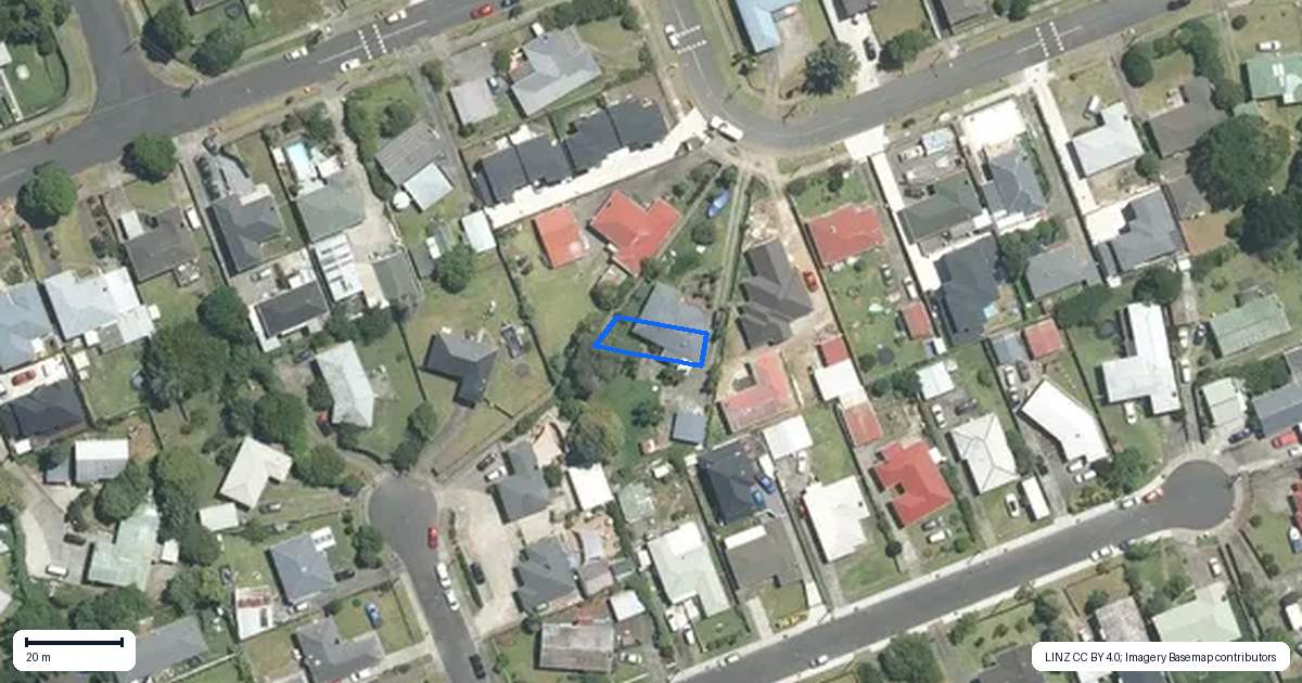 Property context map for 30C Tawa Crescent, Manurewa, Auckland
