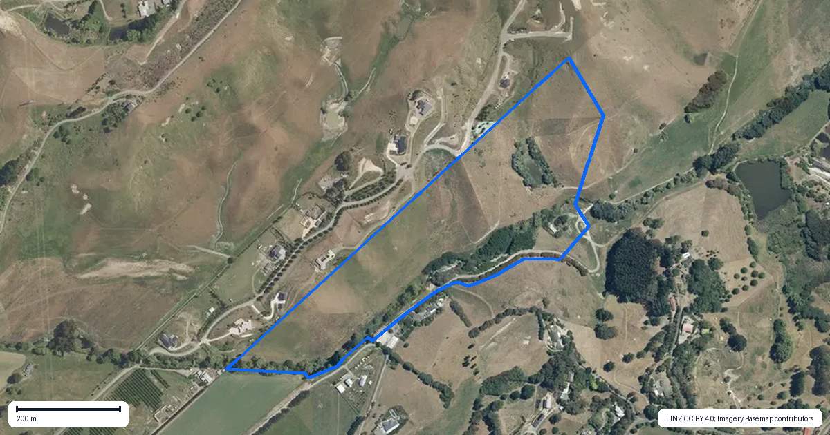 Property context map for 528 Puketitiri Road, Puketapu, Napier