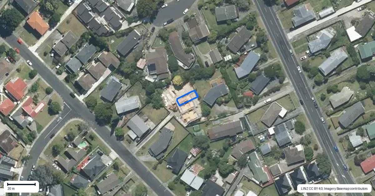 Property context map for 21A Salamanca Road, Sunnynook, Auckland