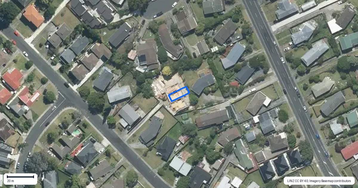 Property context map for 21B Salamanca Road, Sunnynook, Auckland